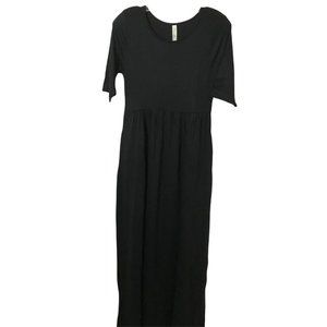 Beeuniq Women's Half Sleeve Maternity Dress (Size Small)